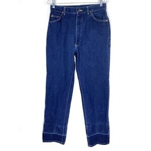 VTG Lee Mom Jeans Tapered Leg Union Made USA Womens 14 Casual Normcore Everyday